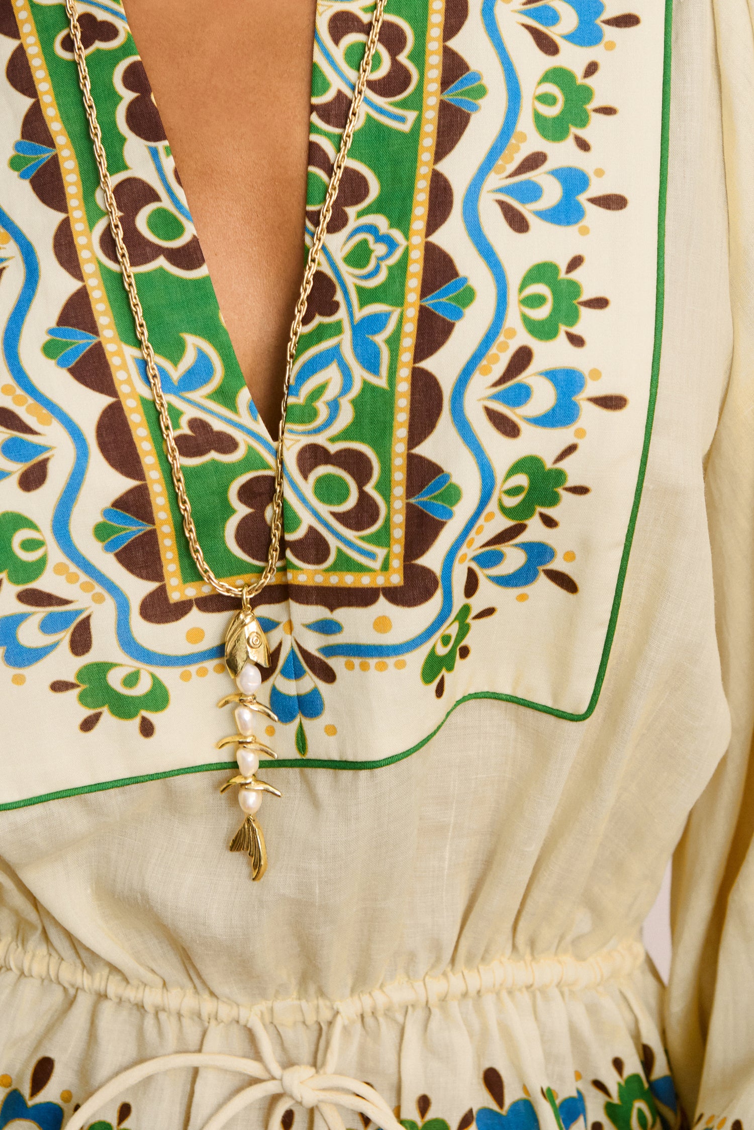 Alemäis Bridgette Top blouse ramie manches longues