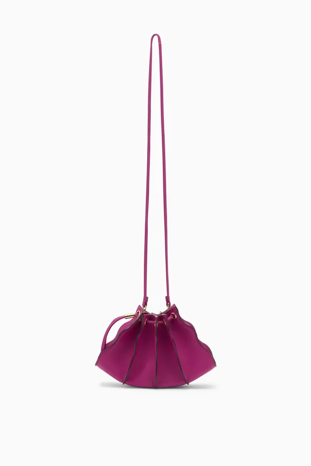 Ulla Johnson Adria PF261188 sac bandoulière cuir Orchid