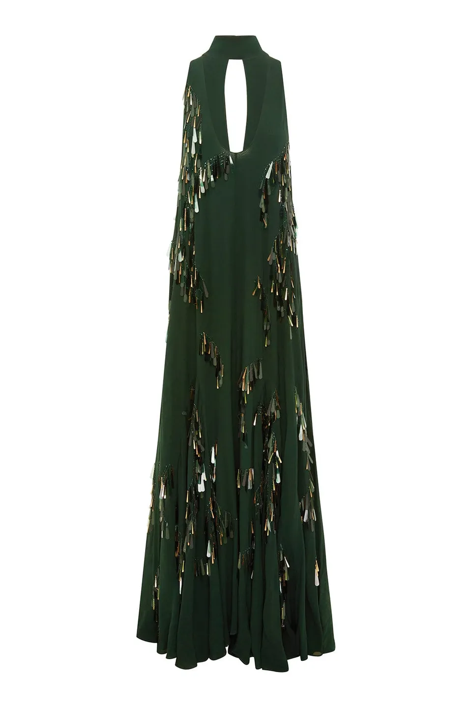 Alemais Ophira Sequin Gown robe sequins sans manches