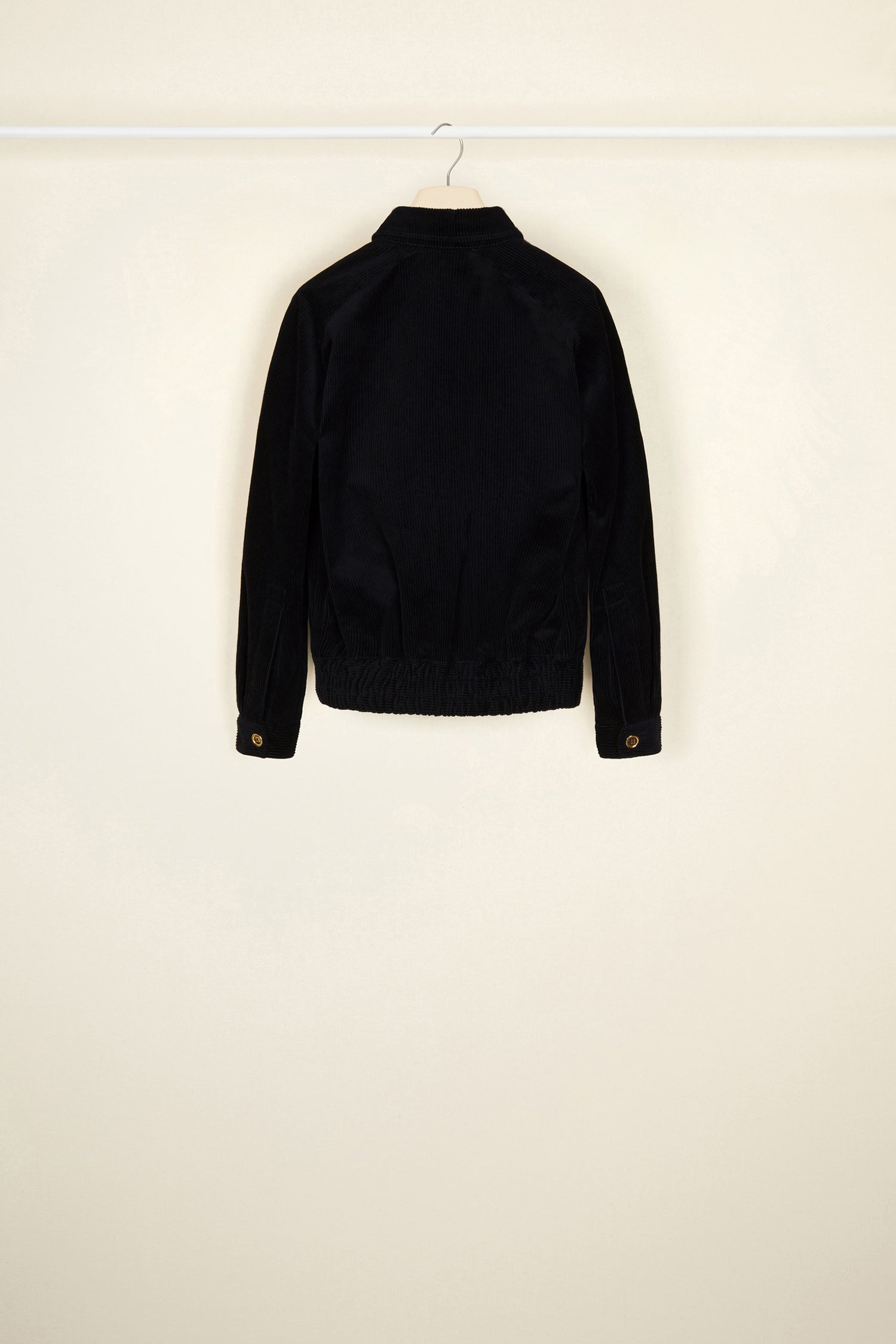 Patou OU007 bomber velours veste noire