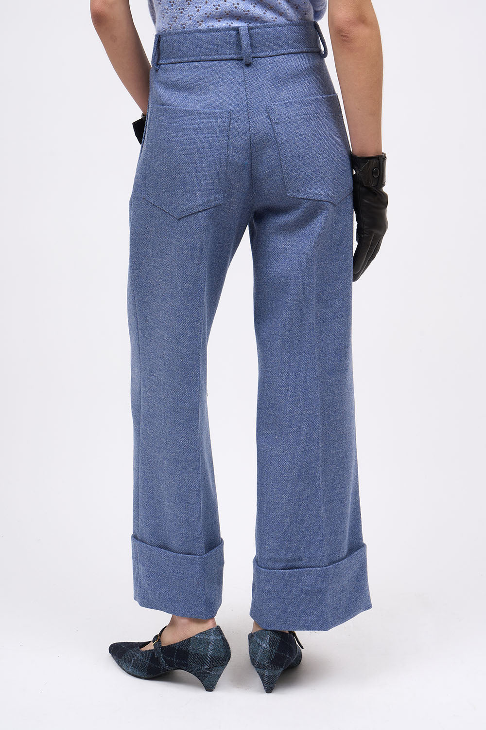 Paul & Joe Tailoring Bigboy pantalon laine anthracite