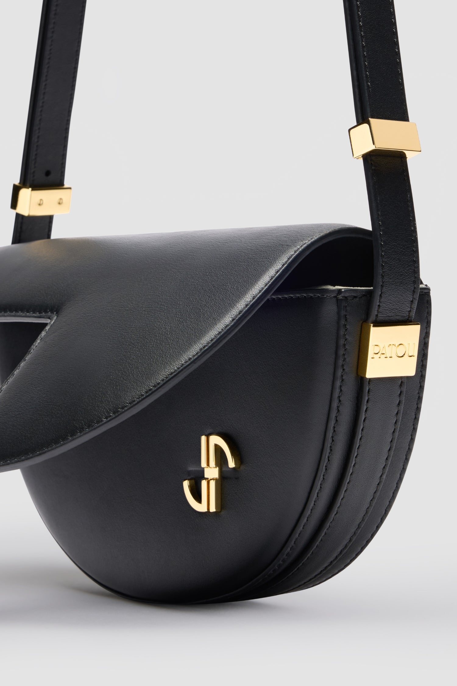 Patou Bags BA003 Le Petit Patou sac cuir Noir TU