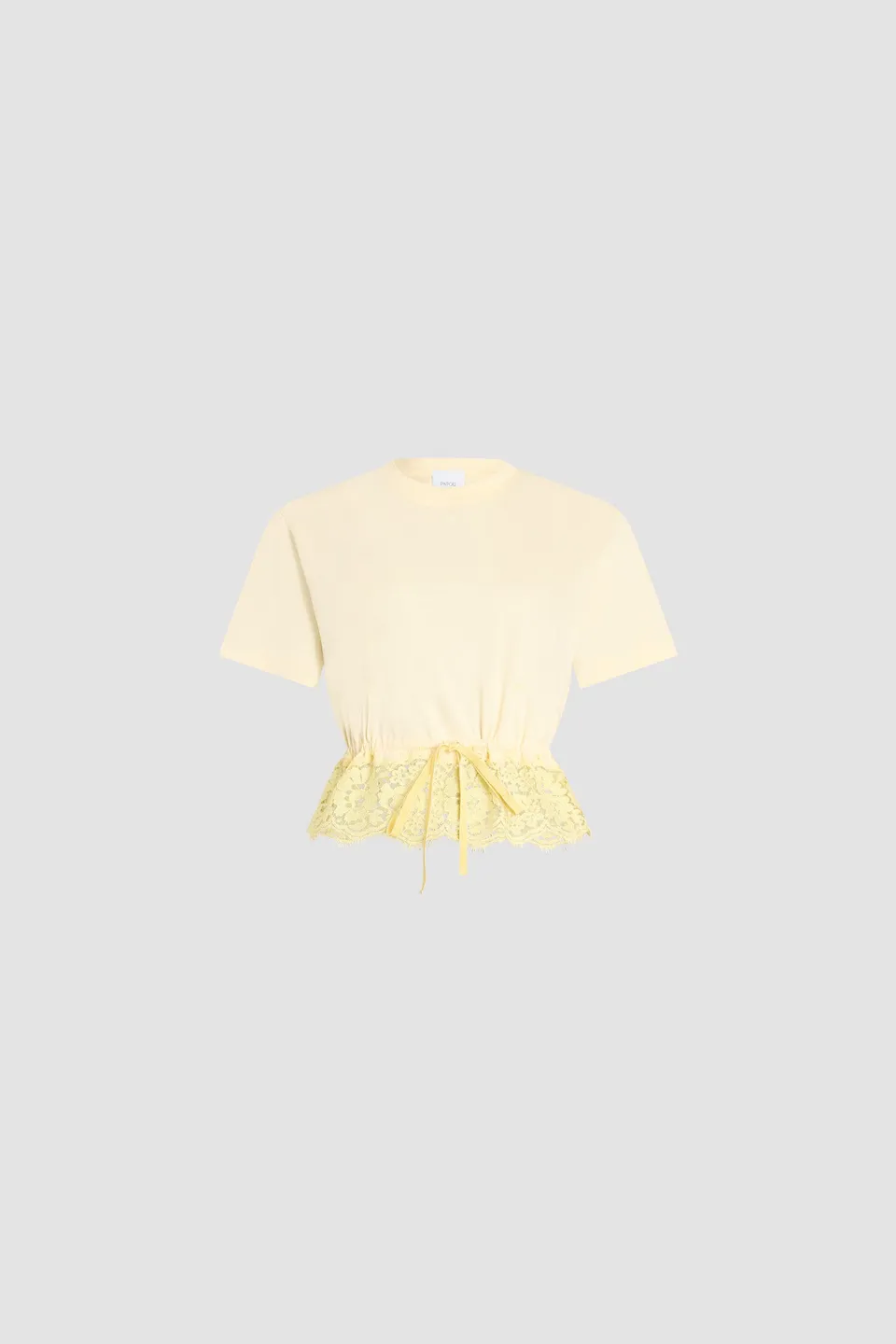 Patou JE256 t-shirt coton dentelle Lemonade XS-XL