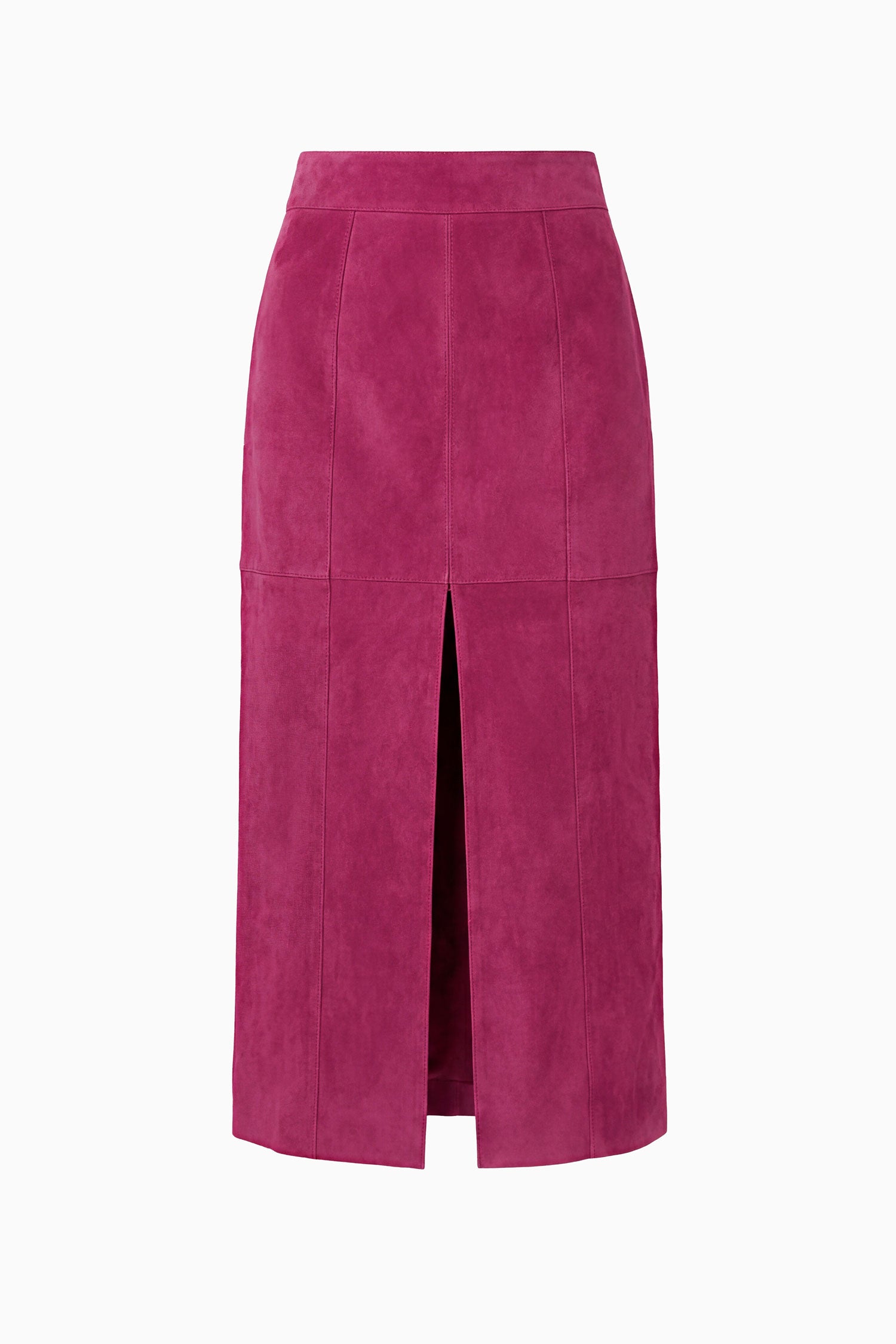 Ulla Johnson Orion Jupe crayon cuir Iris midi