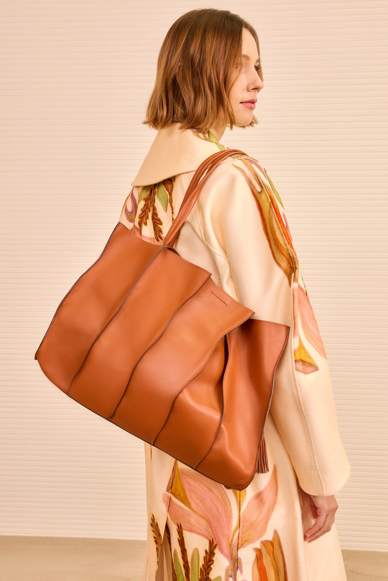 Ulla Johnson Adria tote cuir marron Sierra
