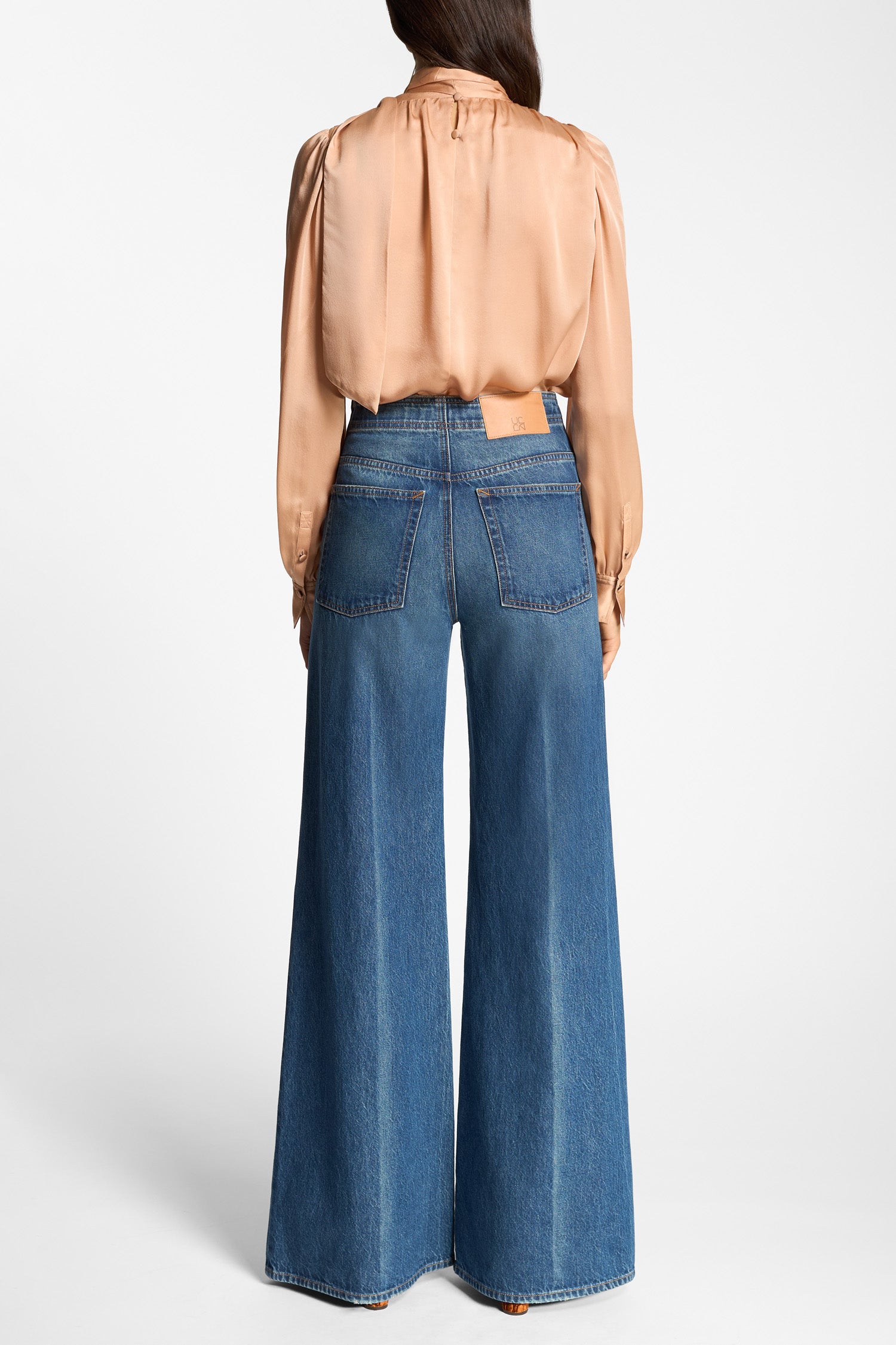 Ulla Johnson Bianca jean large Danube coton indigo