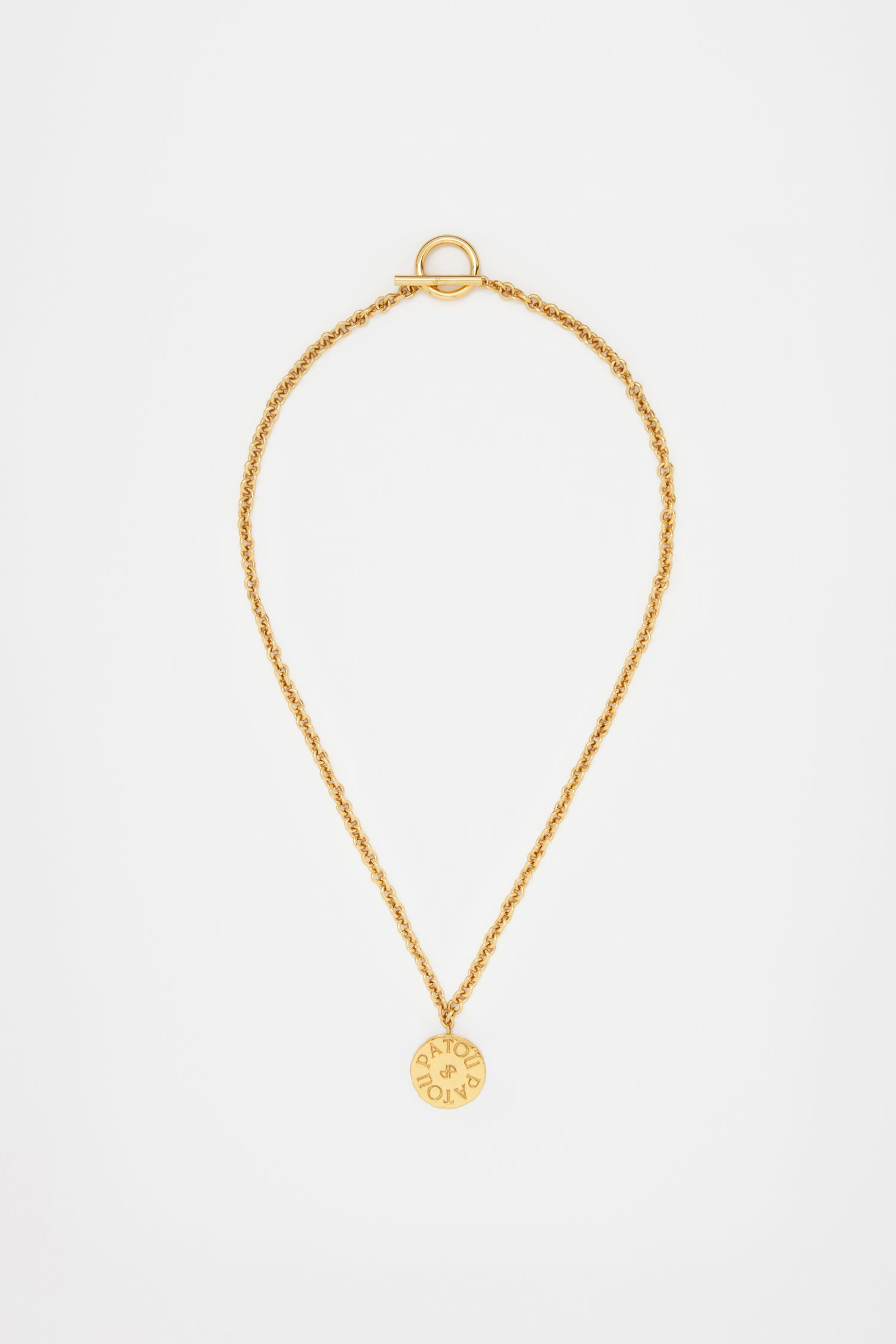 Patou Jewellery P23JW0971002299G collier doré TU