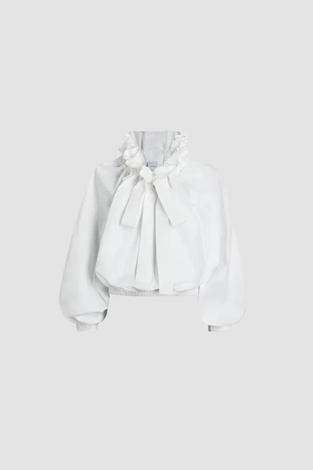 Patou La Patou blouse blanche coton popeline bio