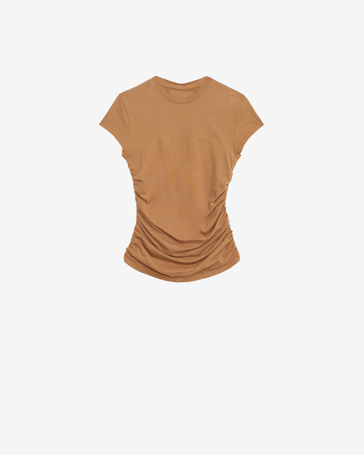 Isabel Marant Maelie TS0275FA-A1N41I T-shirt caramel froncé