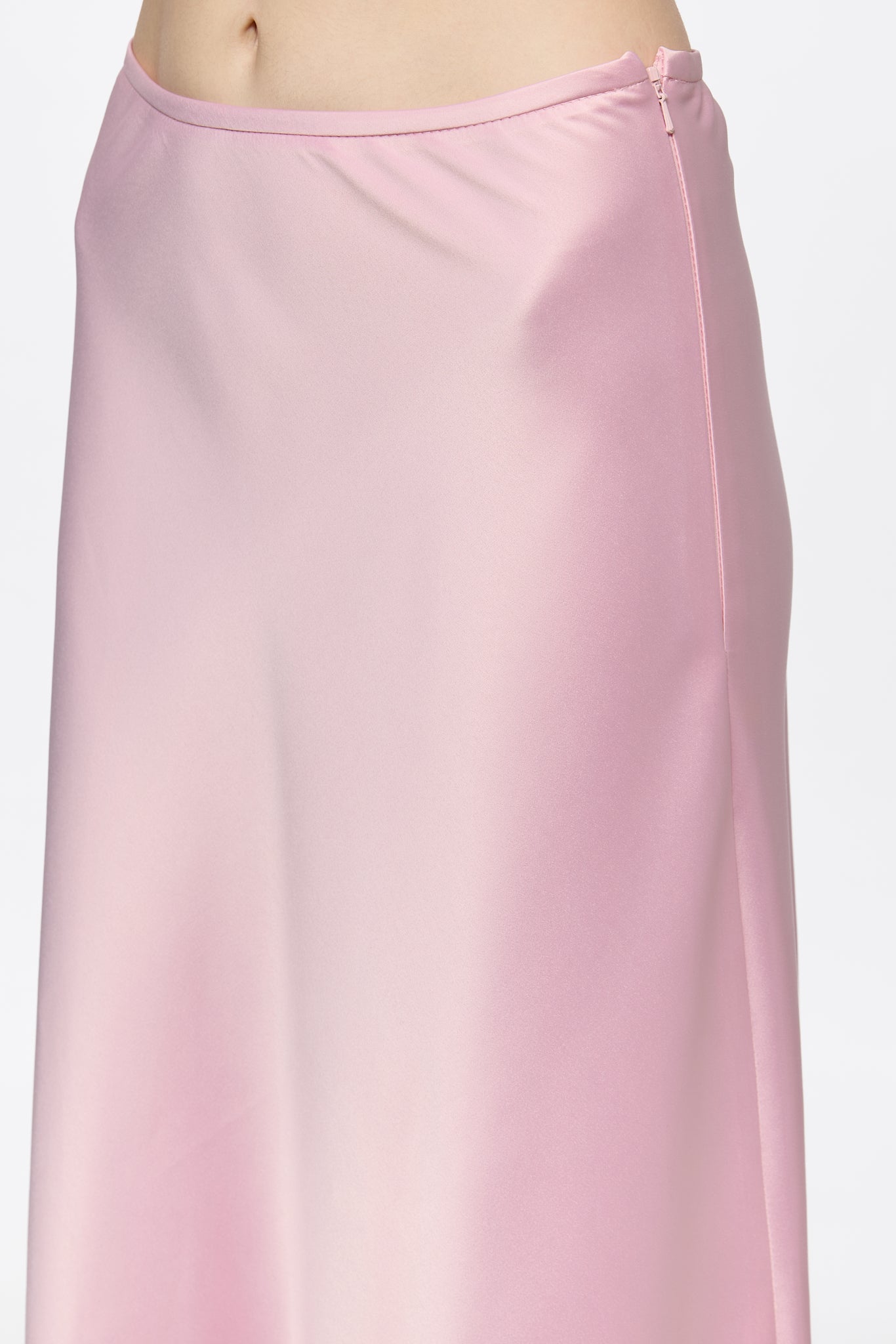 ATU Body Couture Skirts jupe longue satin rose taille normale