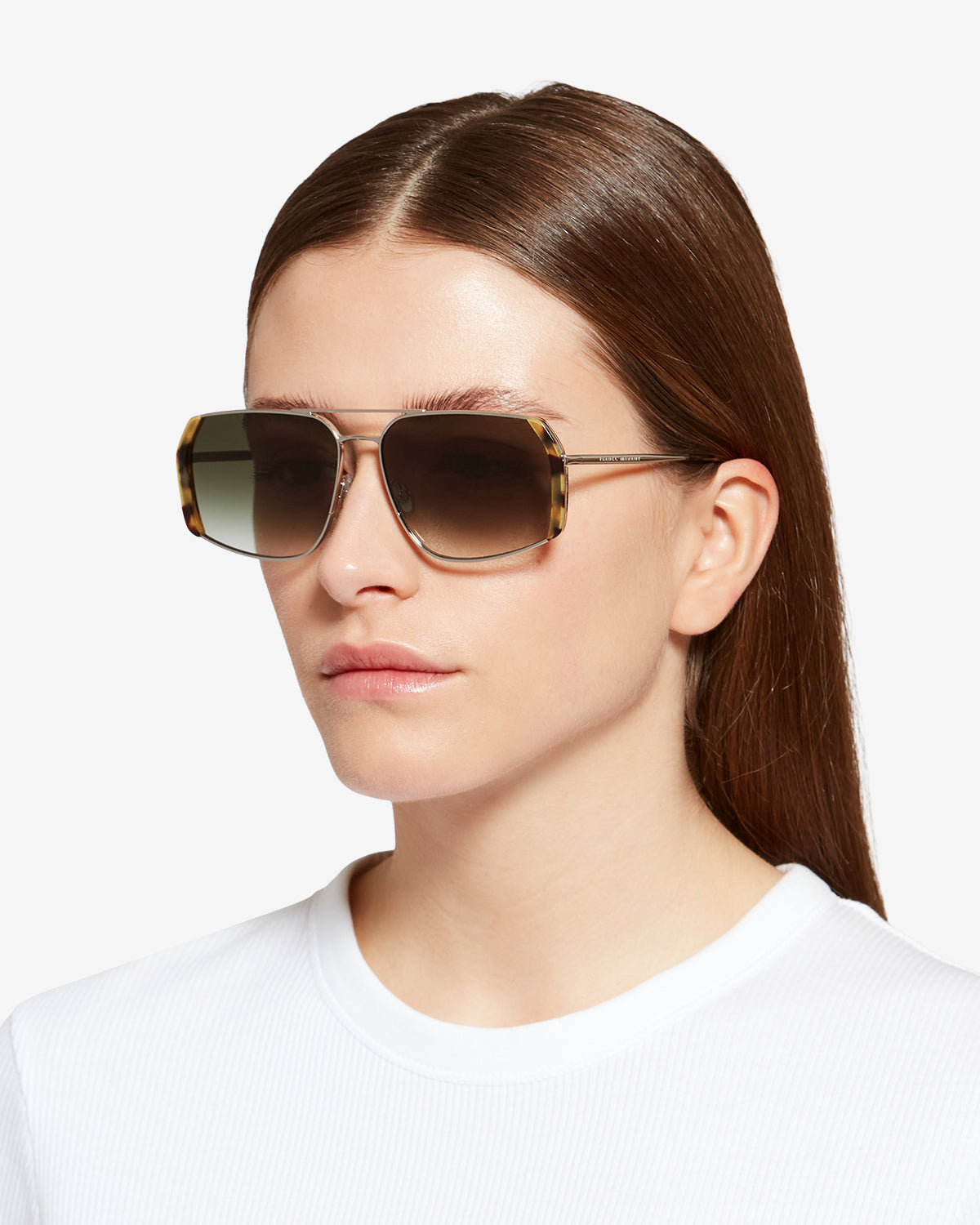 Isabel Marant Willo IM0261S-D2L02L lunettes soleil havane vert