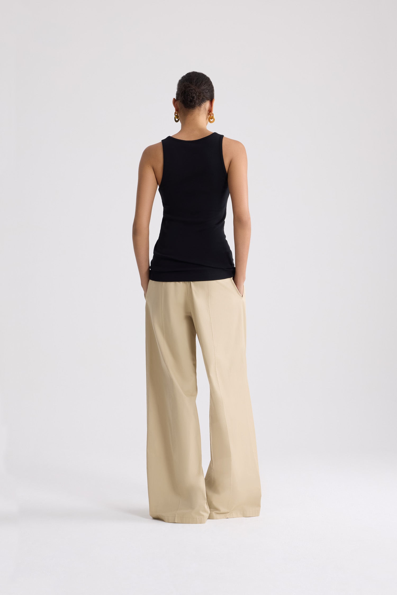 Patou JE2129994999B débardeur coton noir XS-XL