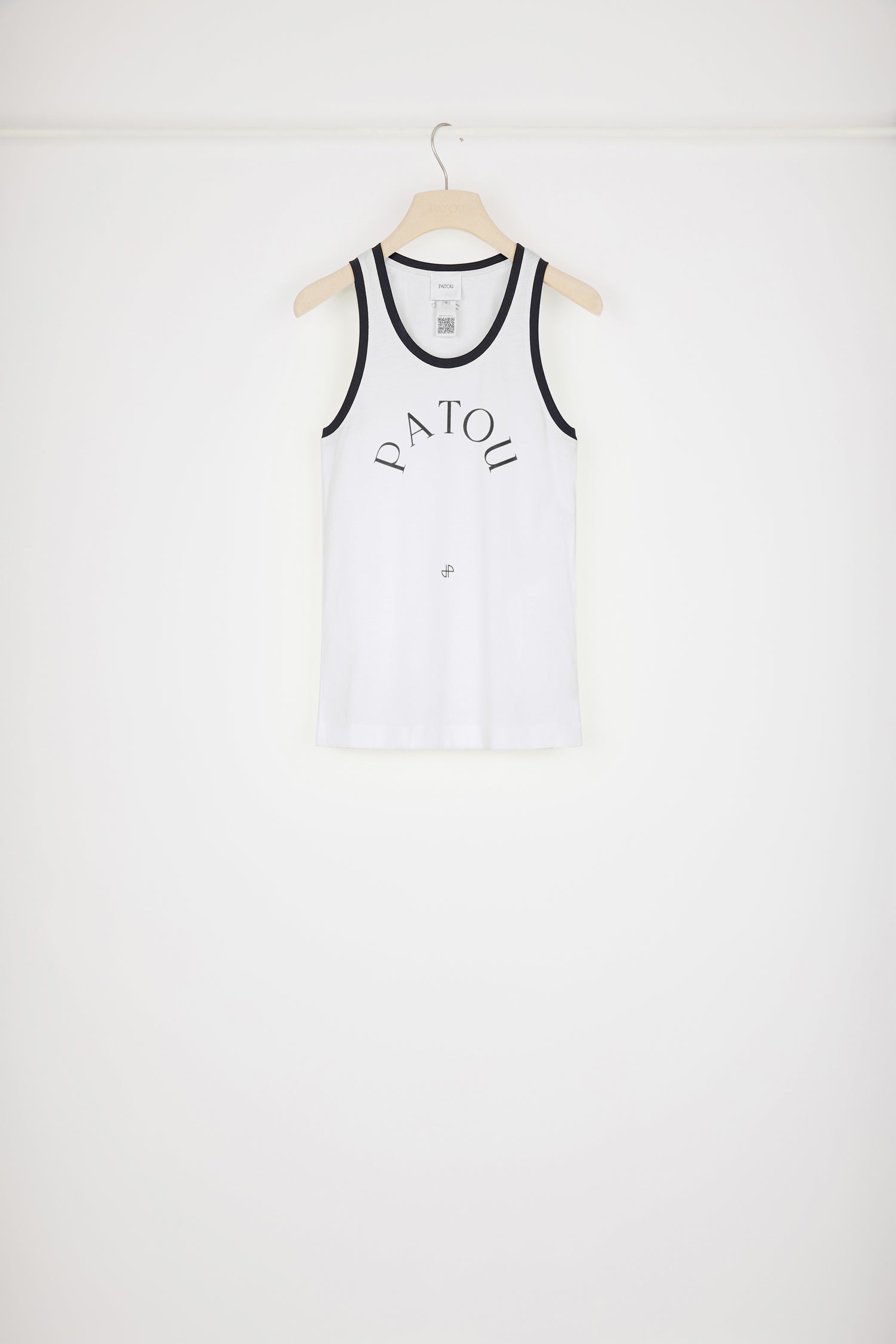Patou JE0639999001W Débardeur Coton Bio Blanc