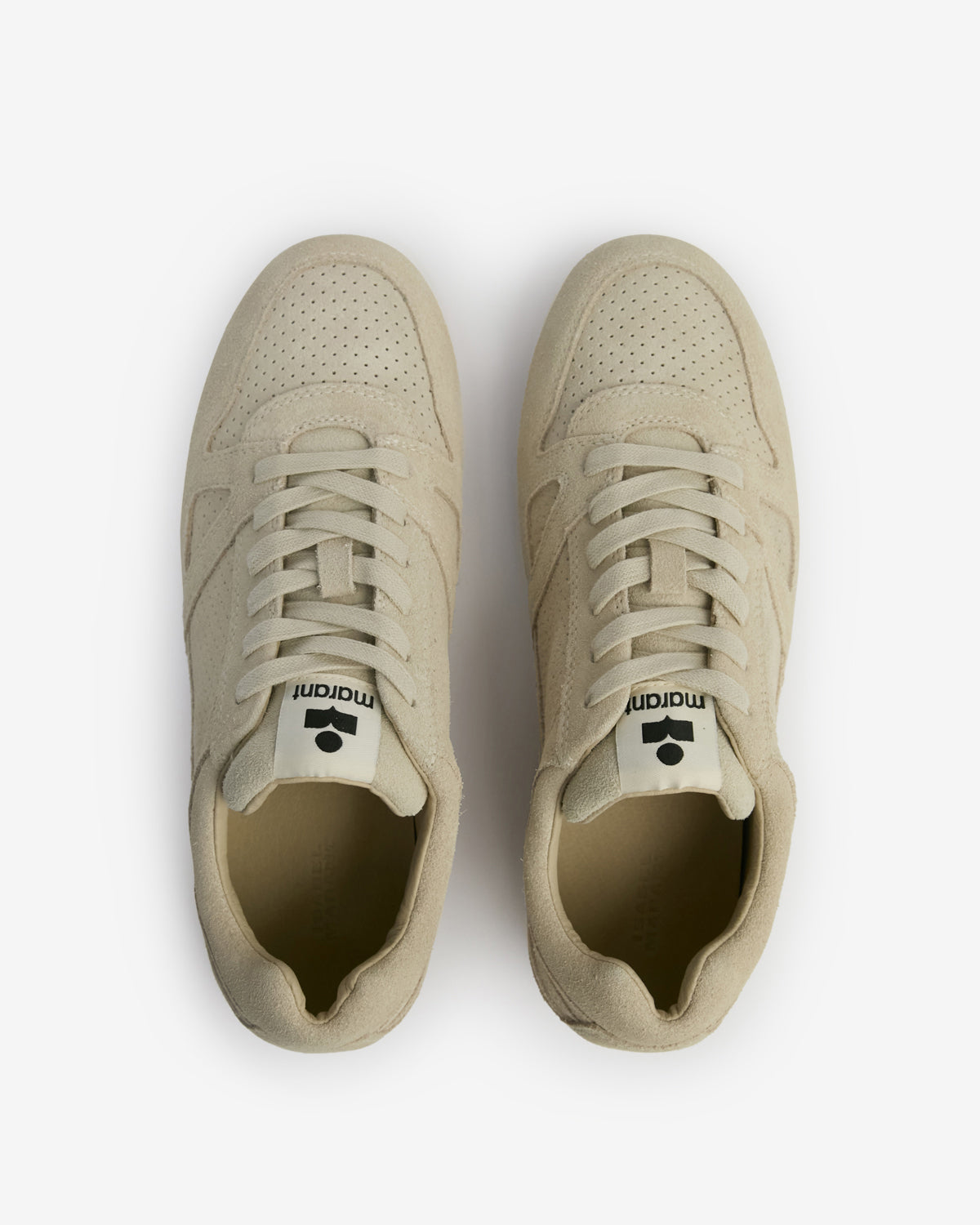 Isabel Marant Senny Low baskets beige cuir suede