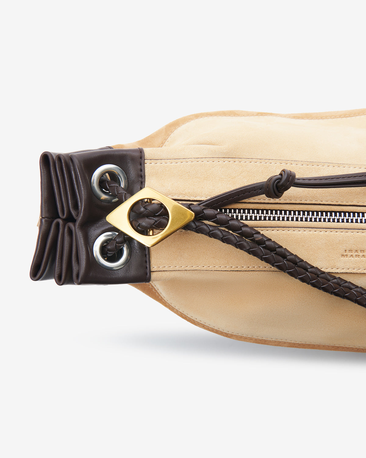 Isabel Marant Maia Medium PP0501 sac cuir beige multicolore