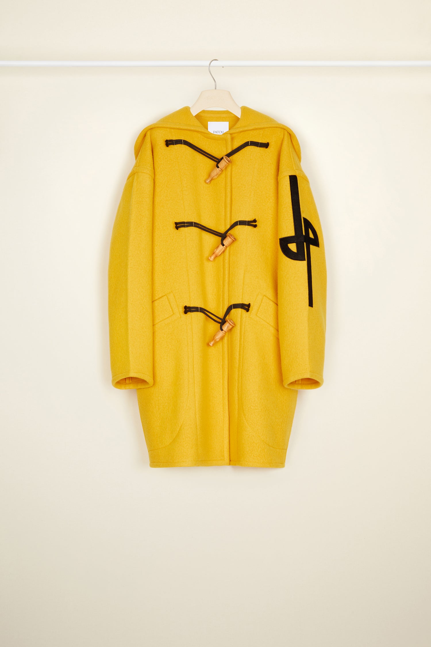 Patou Coats CO006 duffle-coat Saffron laine cachemire