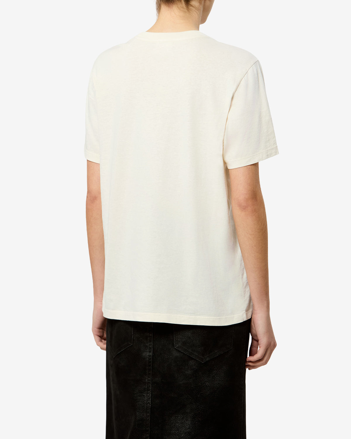Isabel Marant Zewel t-shirt écru coton imprimé
