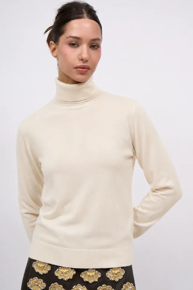 Paul & Joe Mailles Pull col roulé cachemire super soft