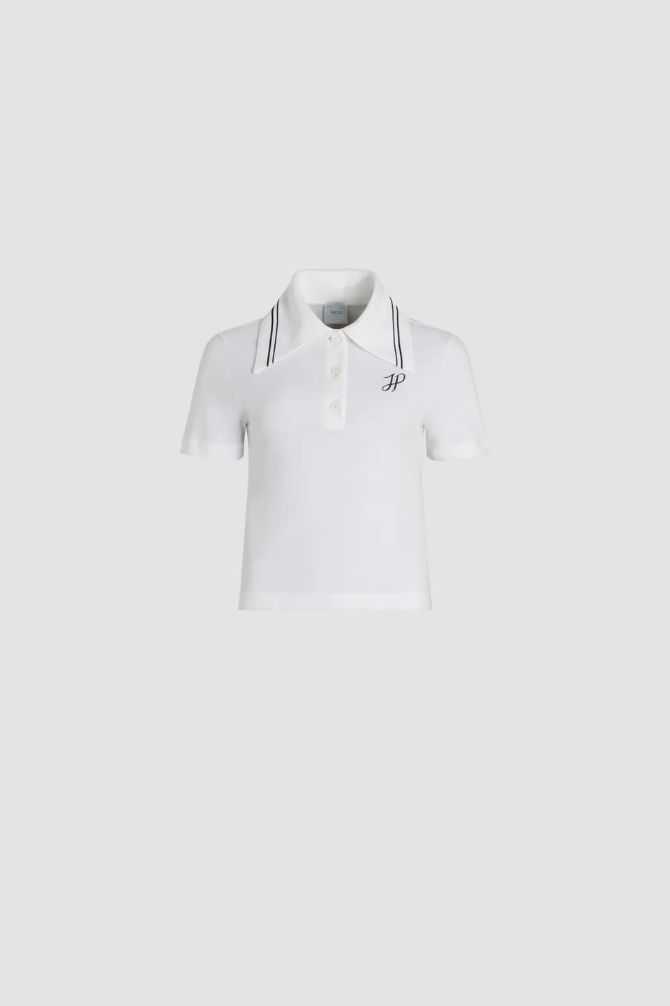 Patou JE142 P25JE1429975001W polo piqué coton bio blanc White