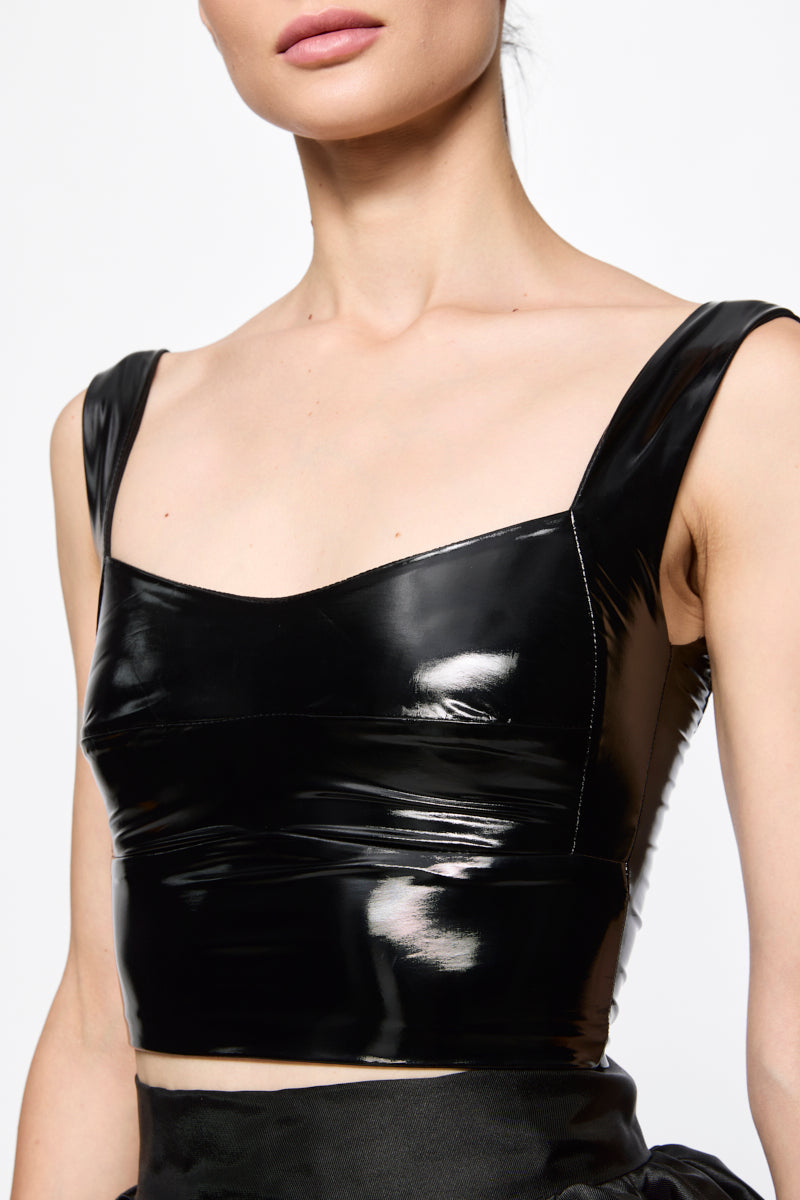 ATU Body Couture Latex corset bustier latex noir S