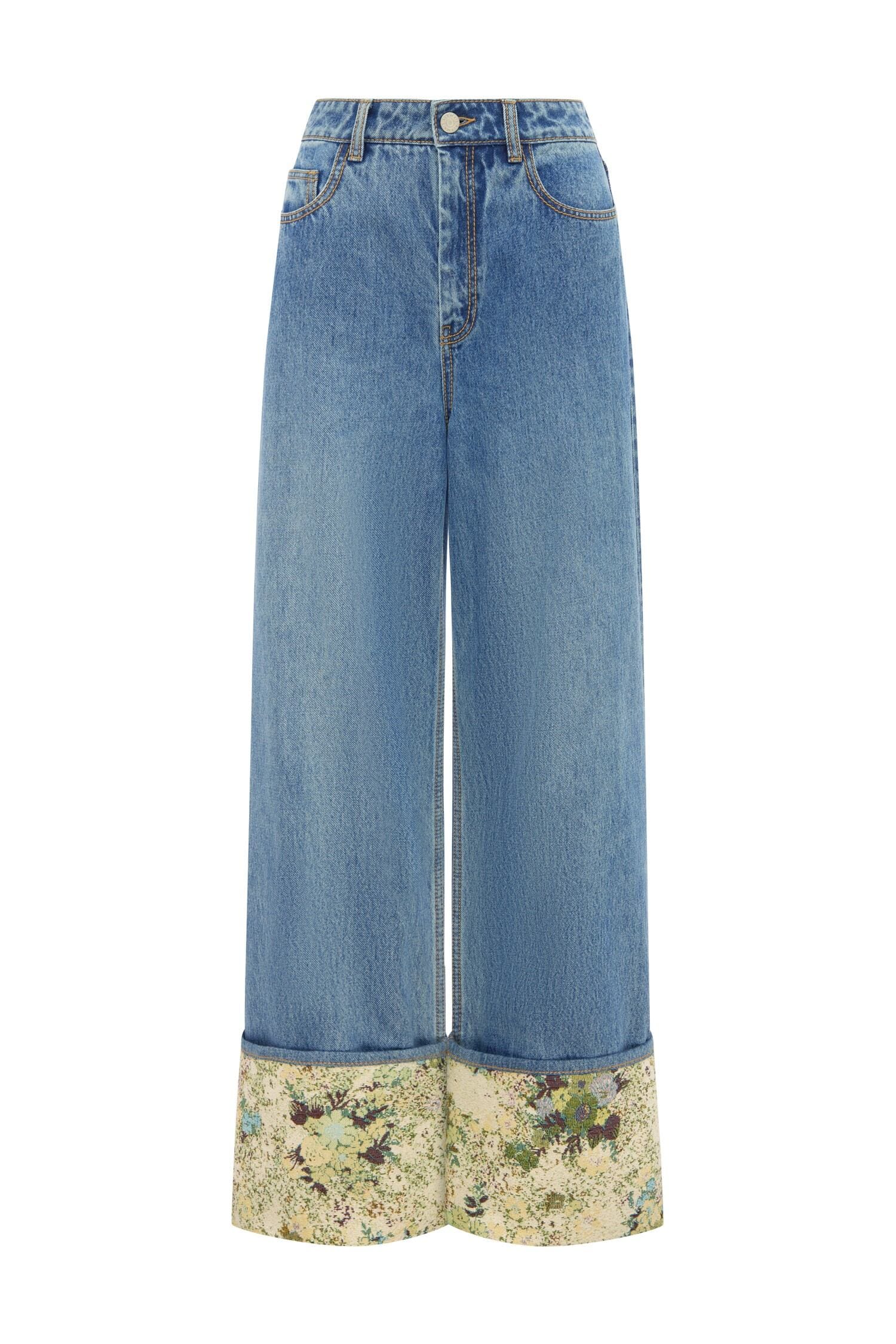 Alemais Trousers Marcel Denim jean droit 8
