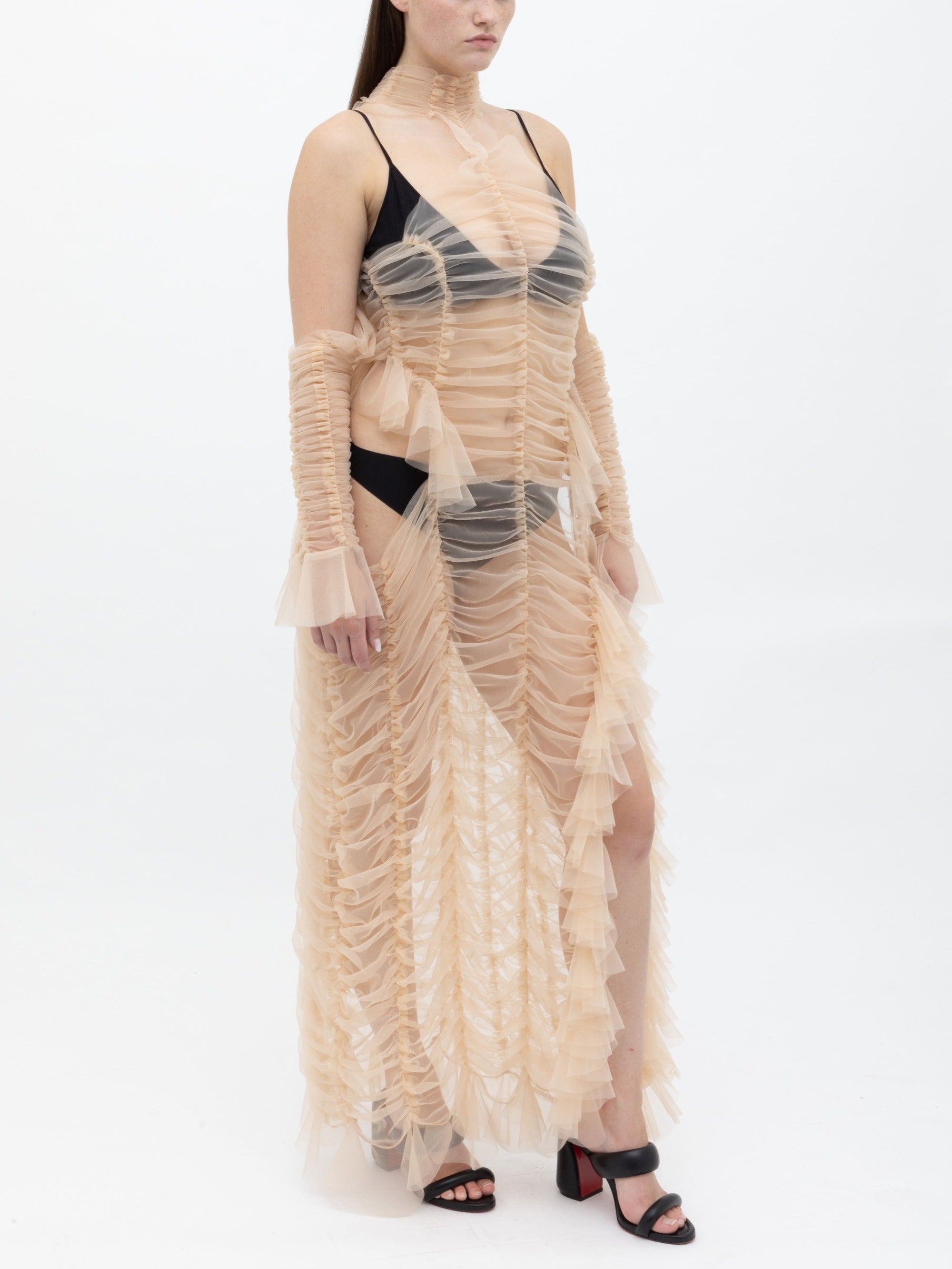 Ester Manas Naked Signature Robe nude 34/44 moulante