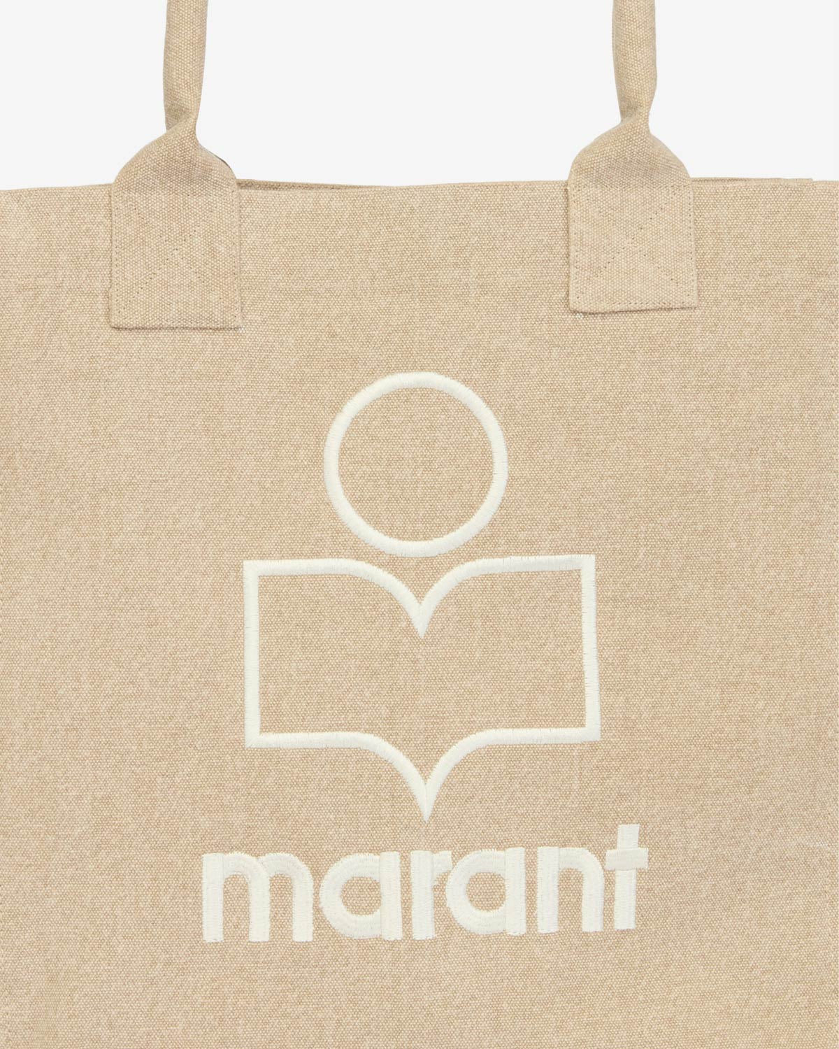 Isabel Marant Yenky Small sac cabas beige toile