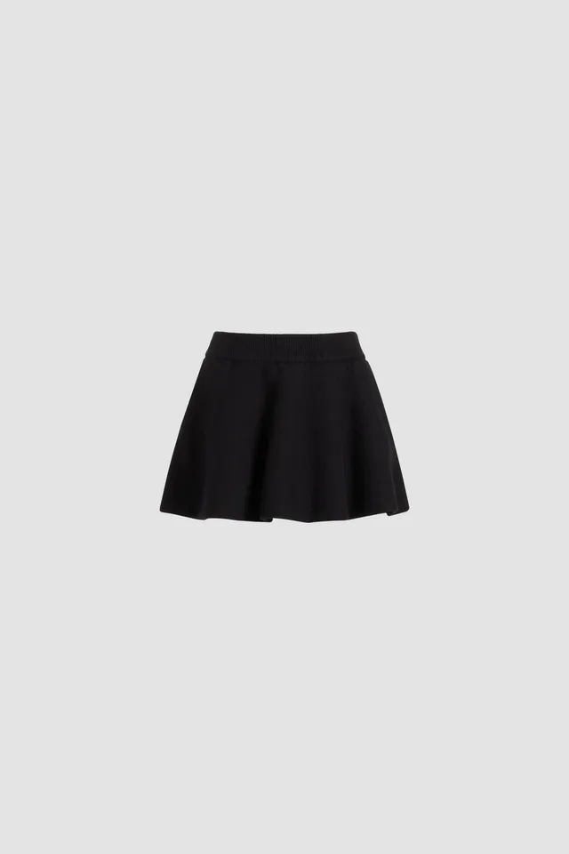 Patou Skirts H25KN2918078999B jupe noire laine