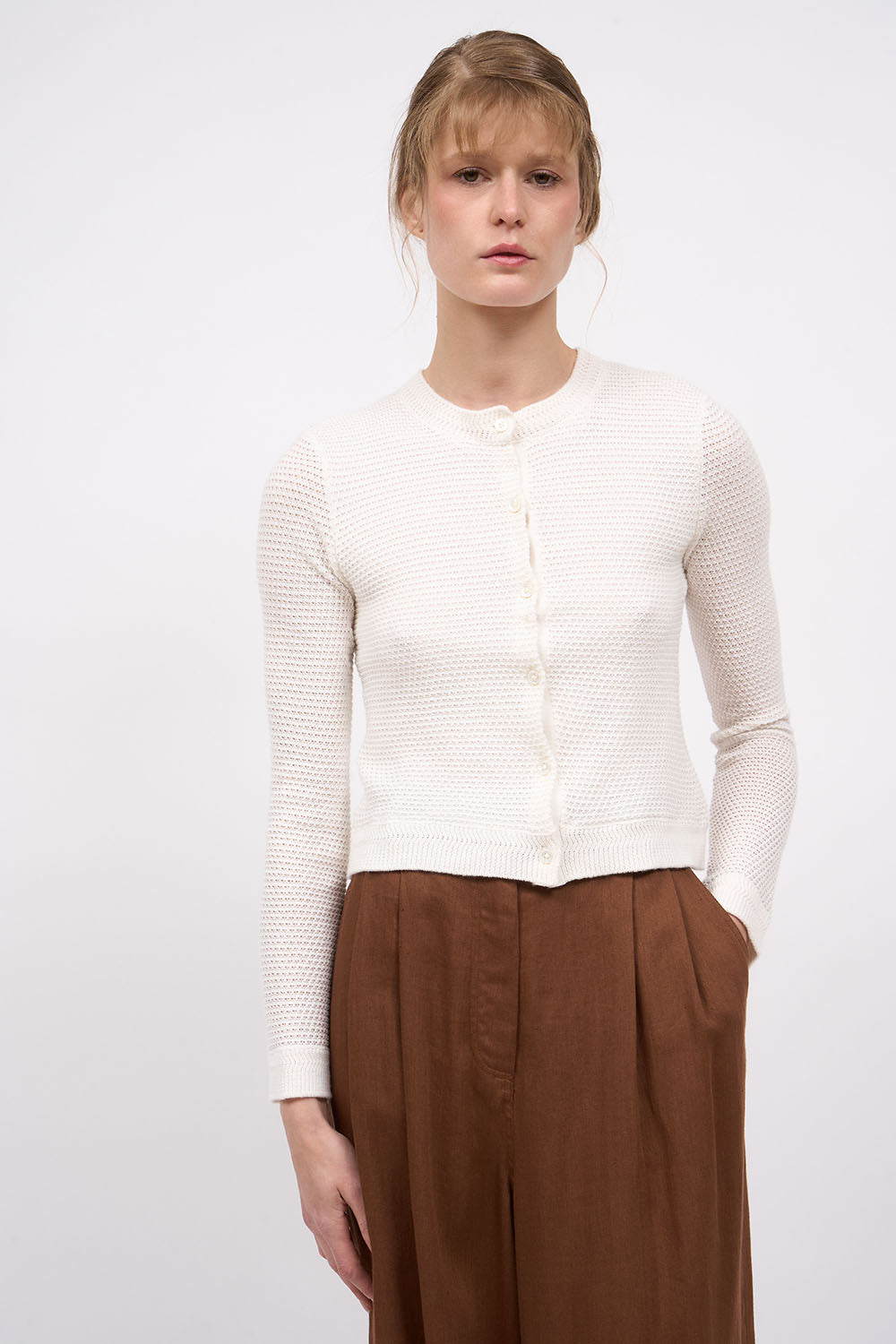 Paul & Joe Modigliani cardigan coton cachemire
