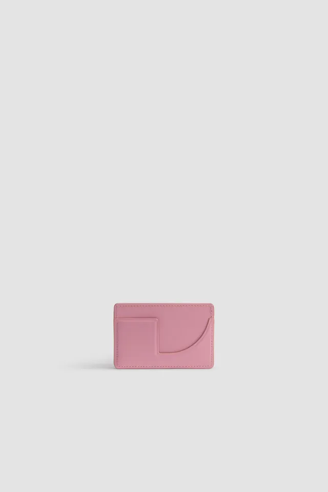 Patou Accessories SL001 porte-cartes cuir rose Rosebloom