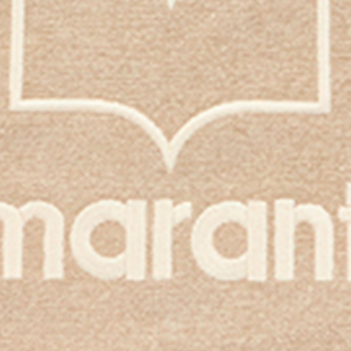Isabel Marant Yenky Zipped cabas beige toile 34 cm