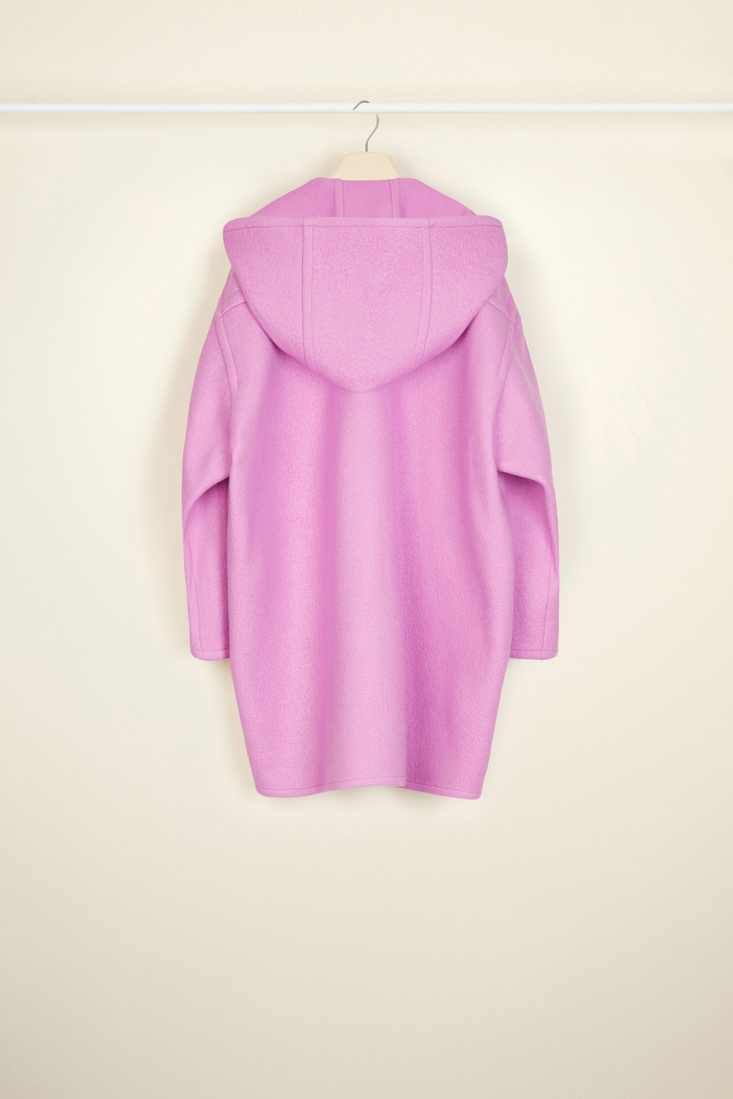 Patou H21CO0060067450P manteau duffle laine rose XS-L