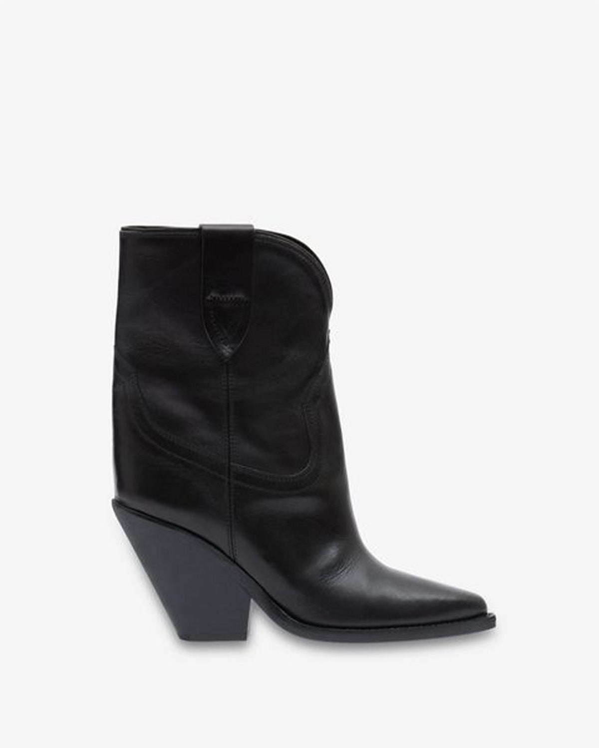 Isabel Marant Leyane BO0004FA-A1A04S bottes noir cuir