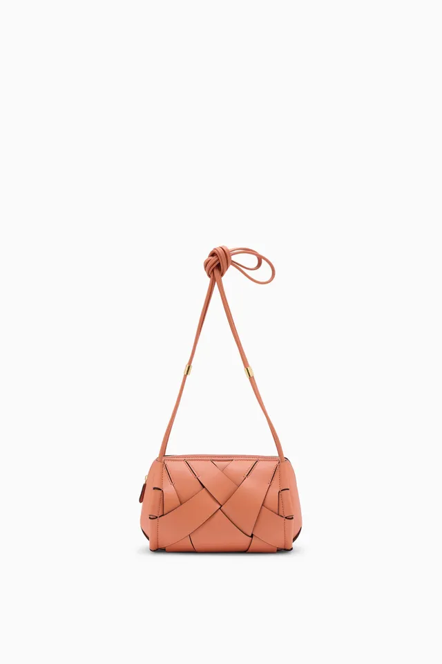 Ulla Johnson Charlotte sac cuir Rose bandoulière