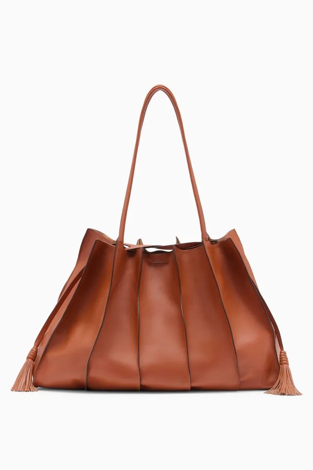 Ulla Johnson Adria tote cuir marron Sierra