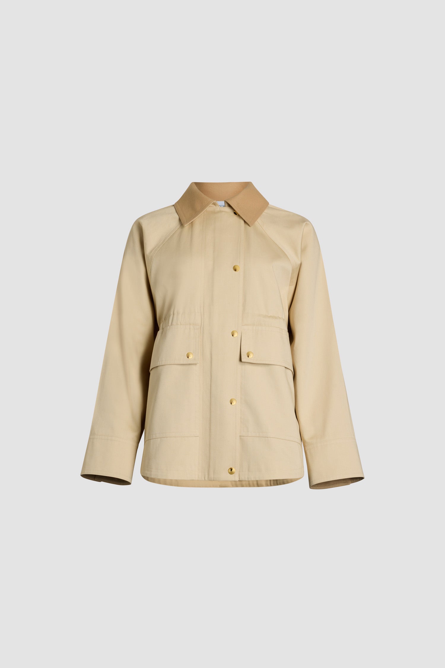 Patou OU0300074089W parka coton bio blanc hiver