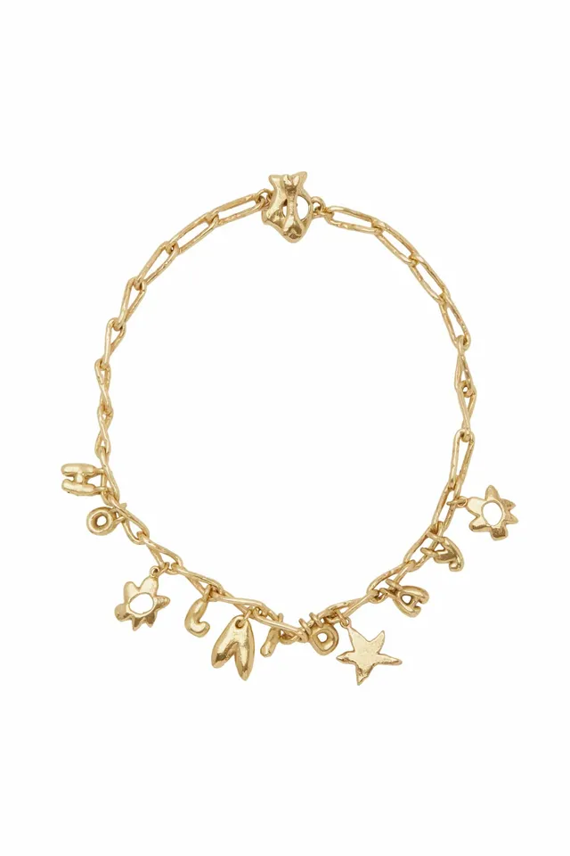 Alemais Calypso Charm Necklace collier breloques
