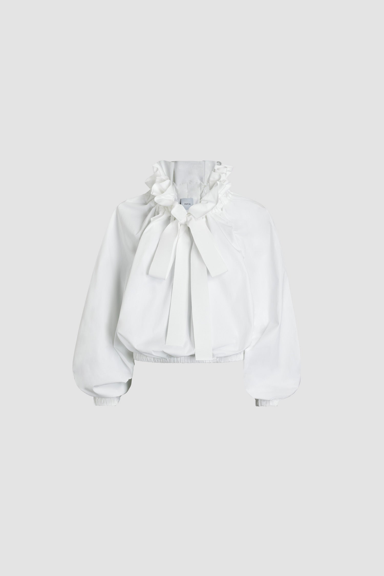 Patou La Patou blouse blanche coton popeline bio