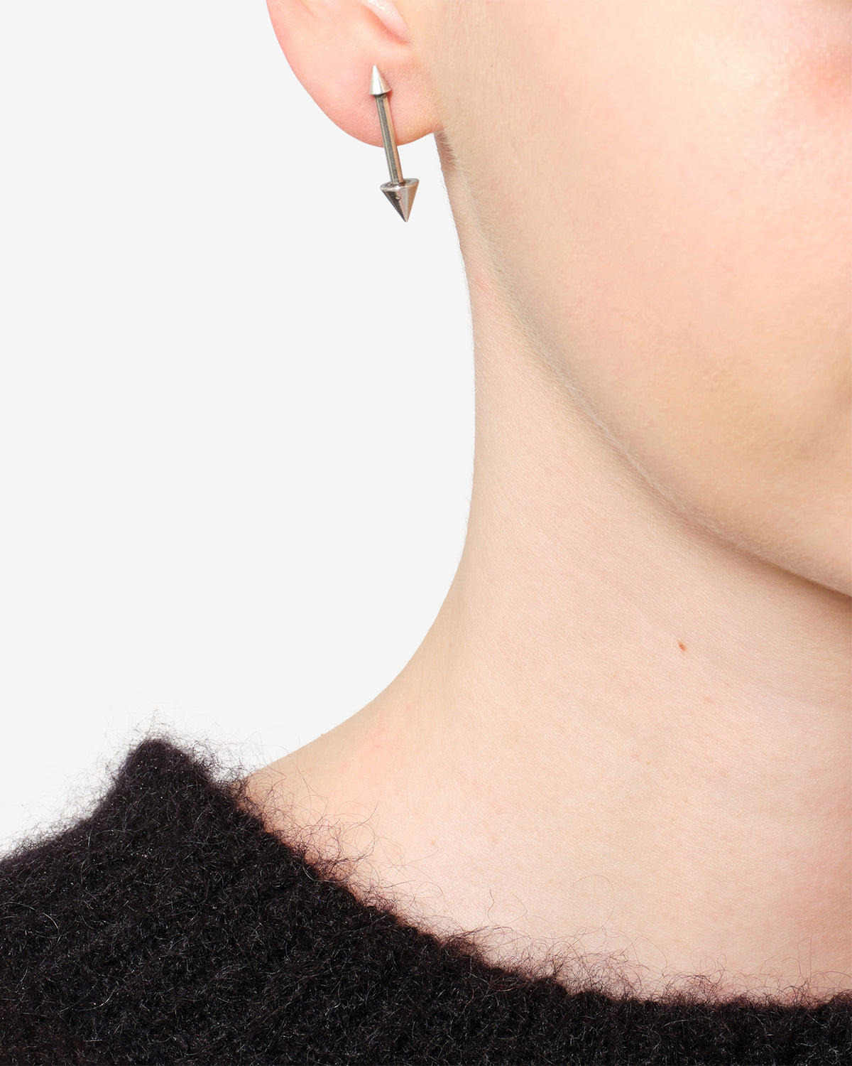Isabel Marant Arrow boucle d'oreille argent laiton