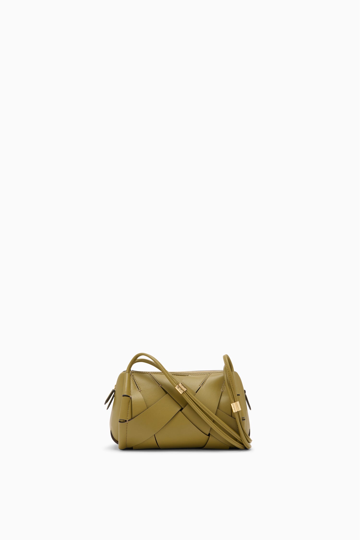 Ulla Johnson Charlotte sac caméra cuir Olive OS