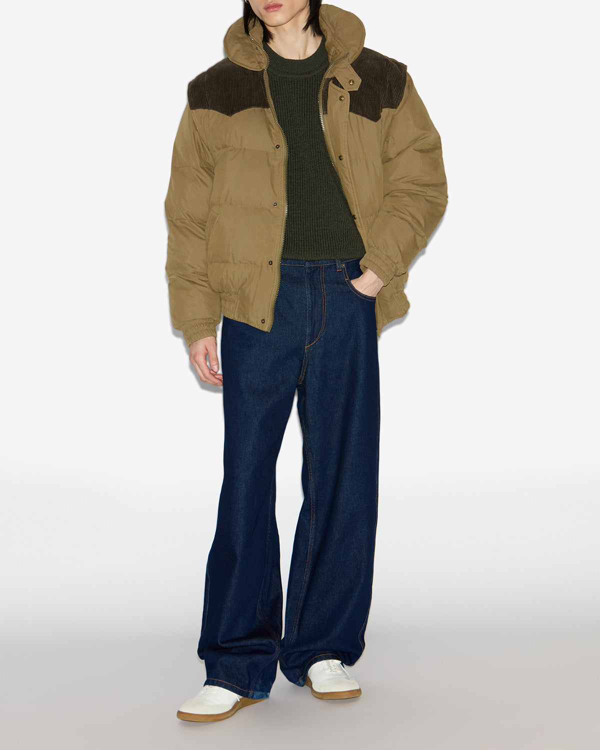 Isabel Marant Jameson jean foncé nuit denim brut
