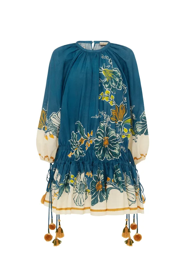 Alemäis Luda Mini Dress robe mini en ramie