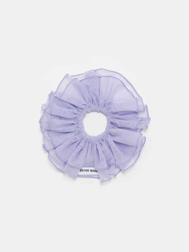Ester Manas Lilac Cancan Chouchou lilas 16 cm volants