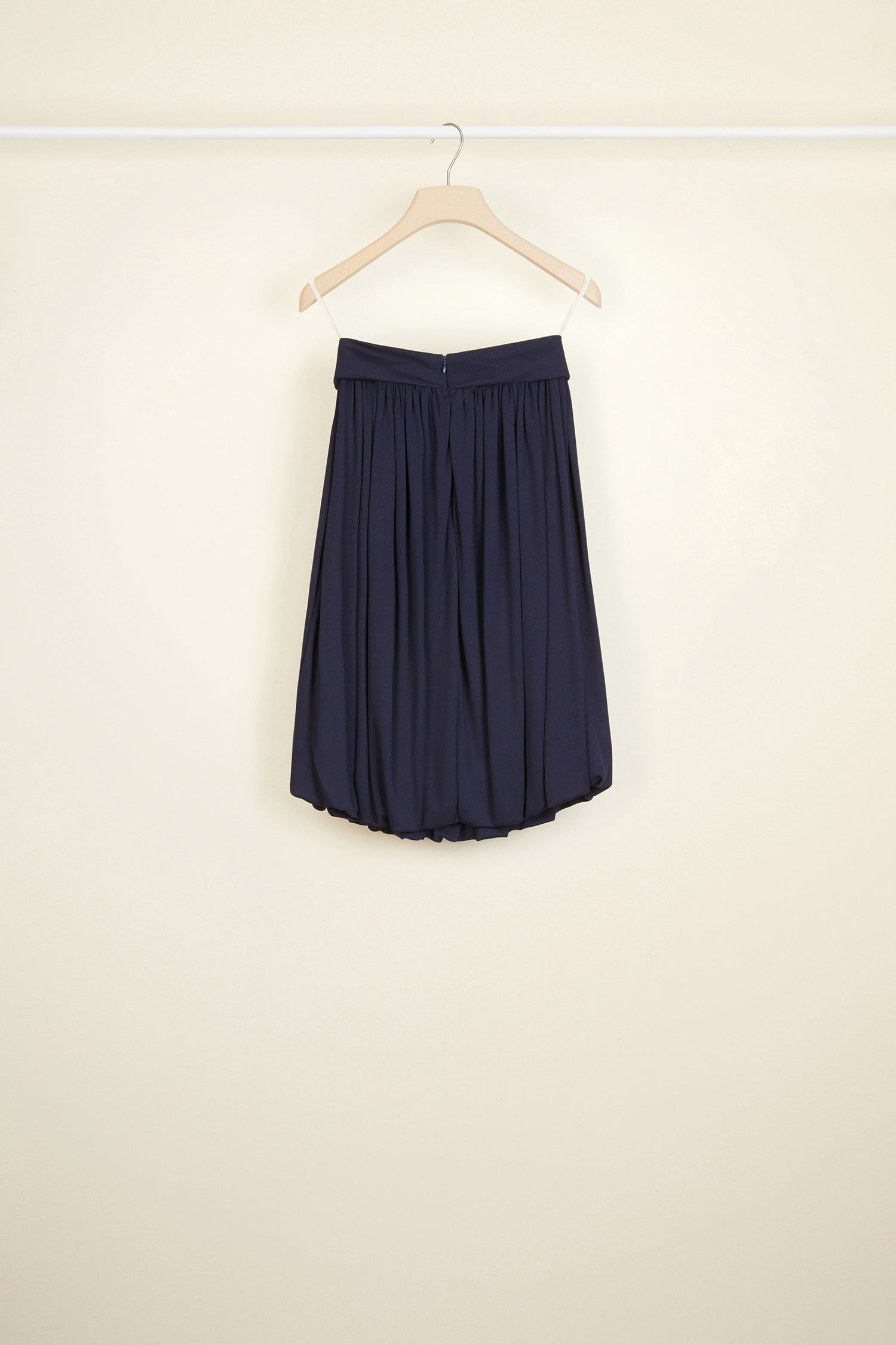 Patou jupe boule taille twistée bleu Sapphire Blue
