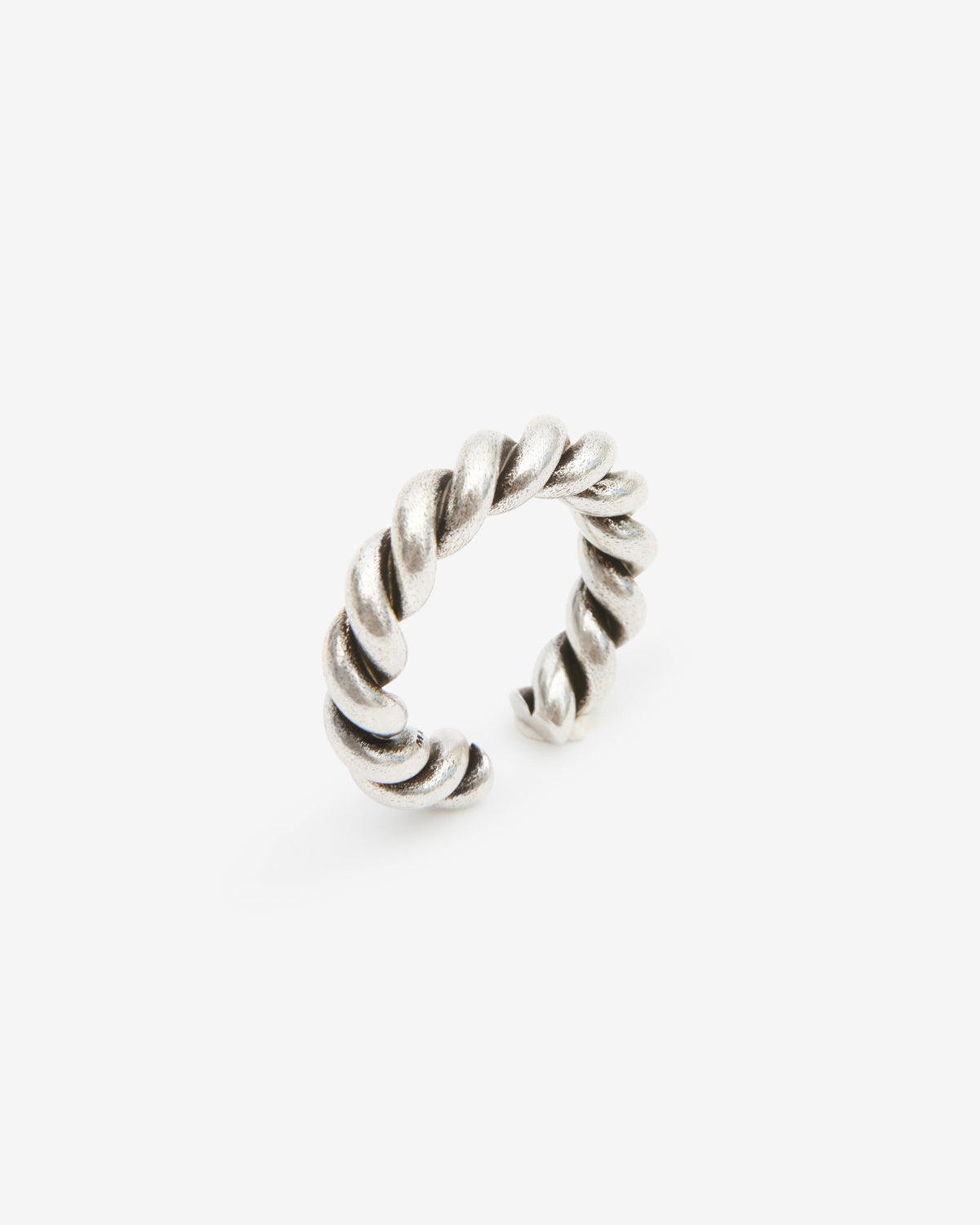 Isabel Marant Roy bague argent laiton tressé