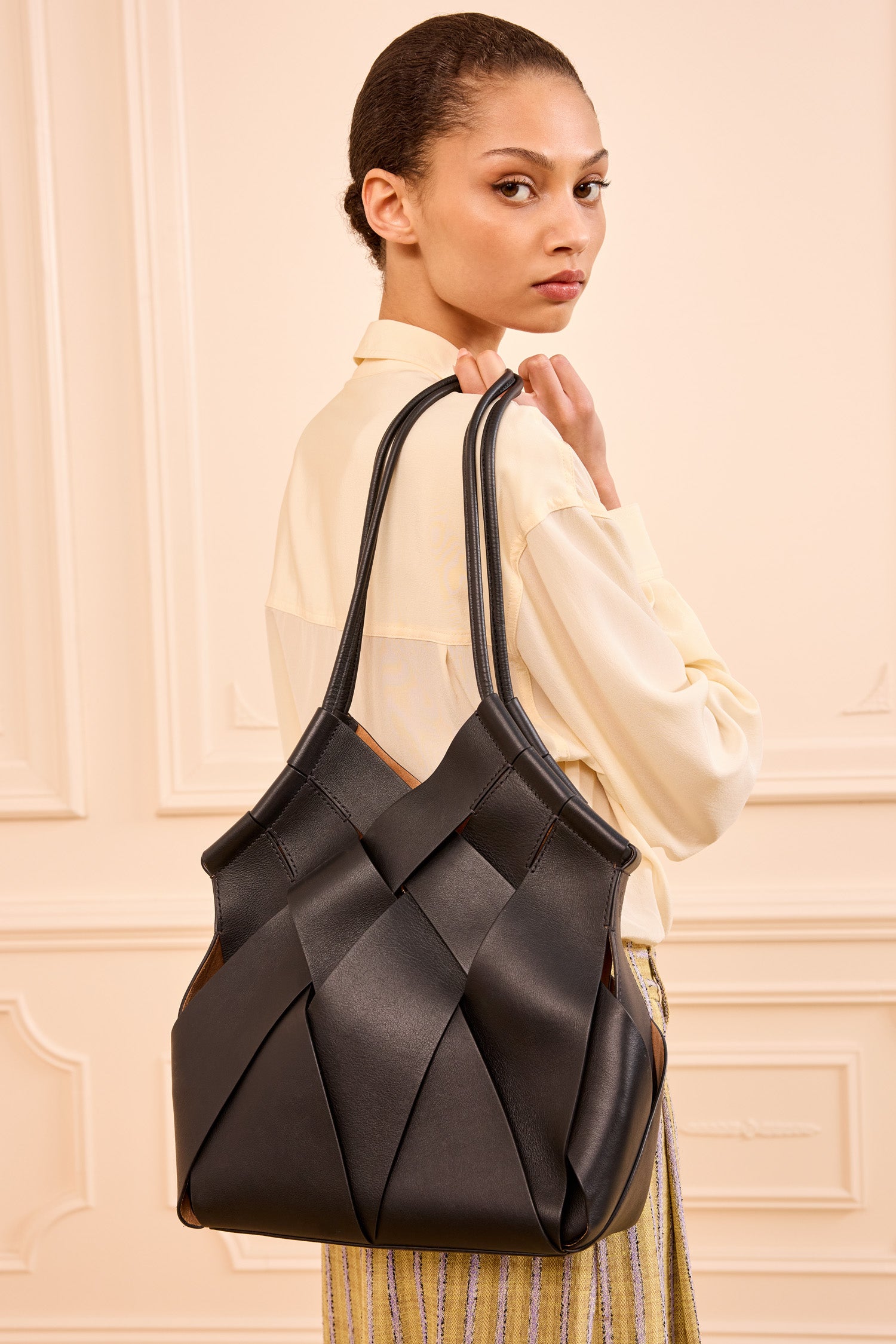 Ulla Johnson Charlotte sac épaule noir Noir