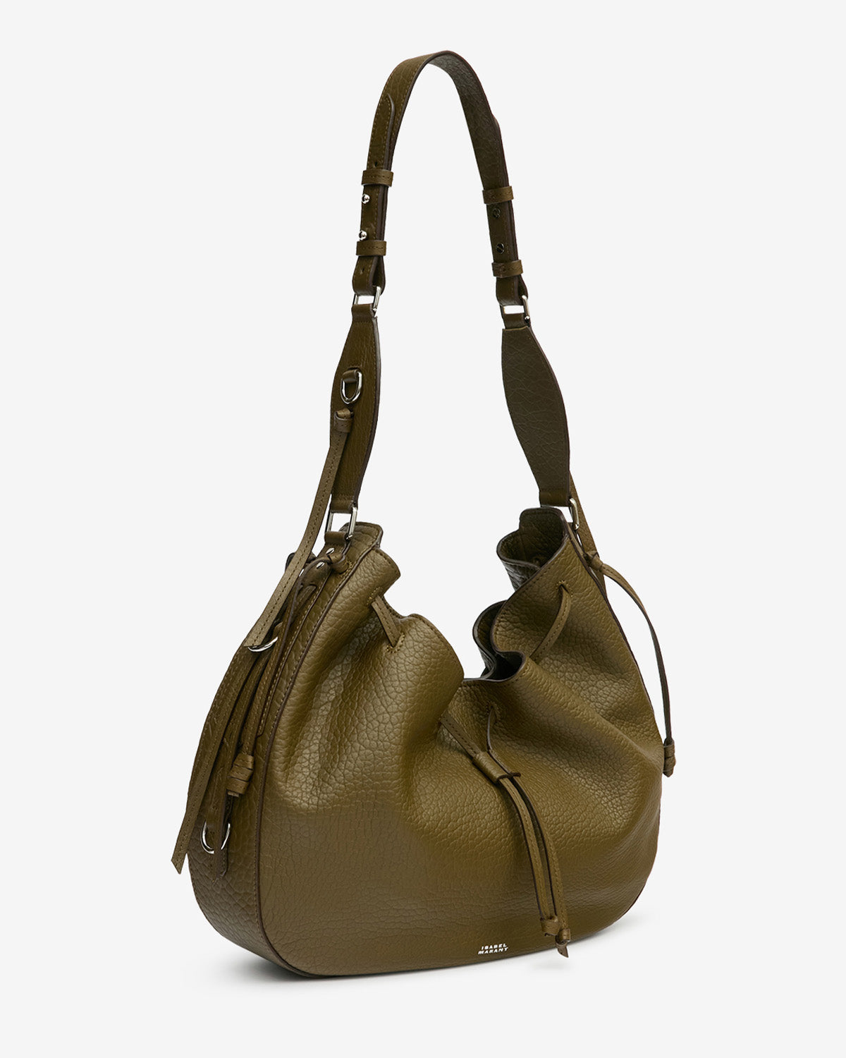 Isabel Marant Bolton PP0407FA sac hobo kaki