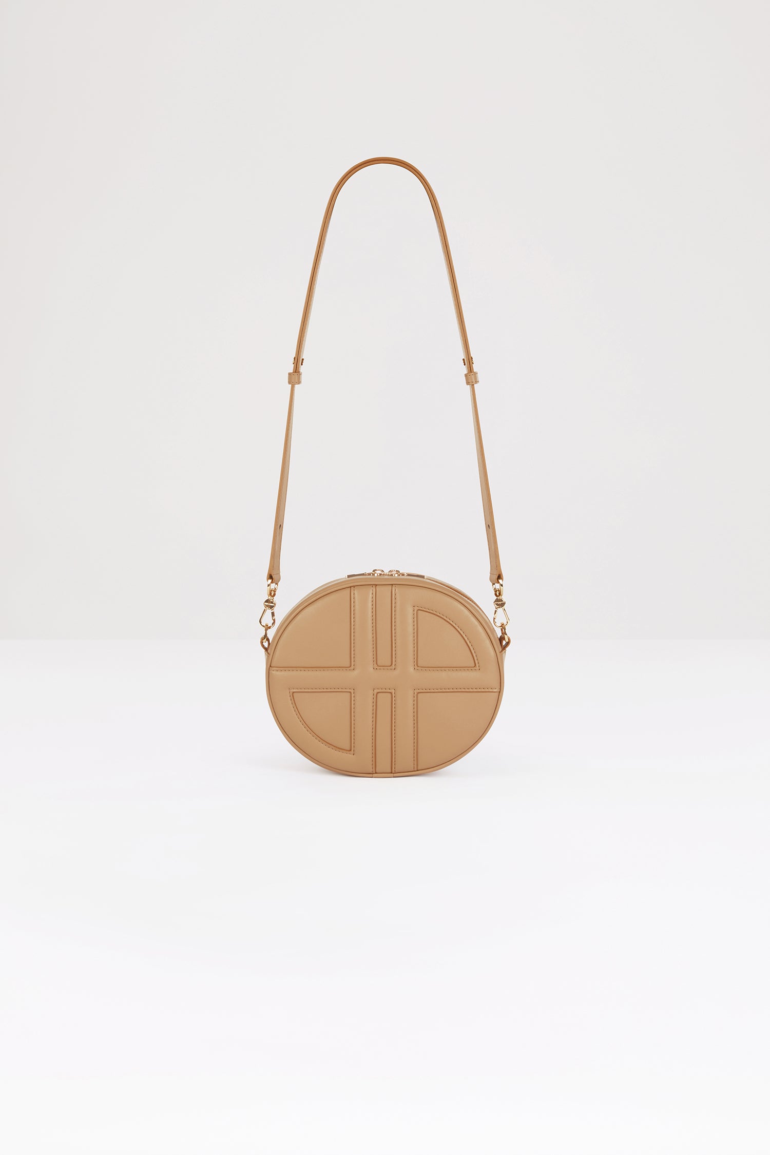 Patou Le JP BA004 sac cuir beige 21 cm édition limitée