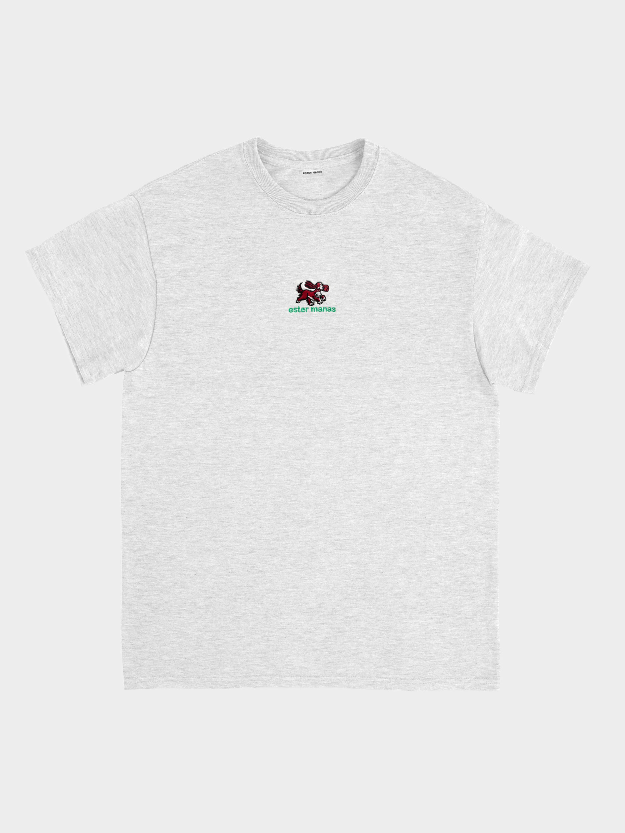 Ester Manas Everydoggy T-shirt gris Bulldog XS/S coton