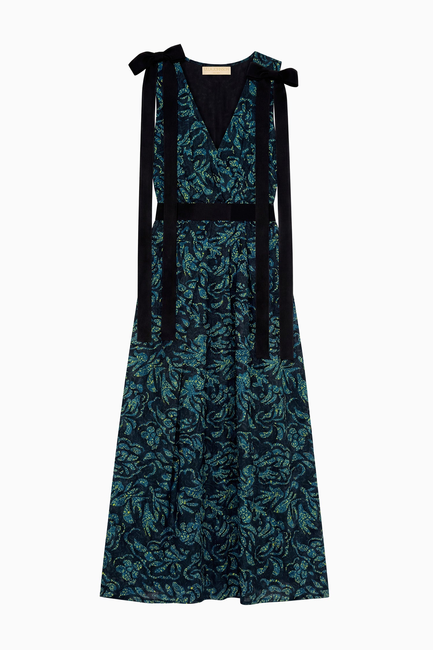 Ulla Johnson Karina robe longue Midnight coton